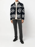 Fay geometric three-pocket jacket