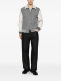 Eleventy panelled wool-blend jacket