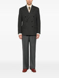 Lardini pinstripe-pattern double-breasted blazer