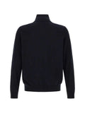 BOSS knitted jacket in cotton and cashmere