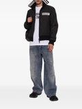 DSQUARED2 logo-patch quilted jacket