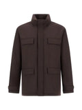 Herno flannel field jacket