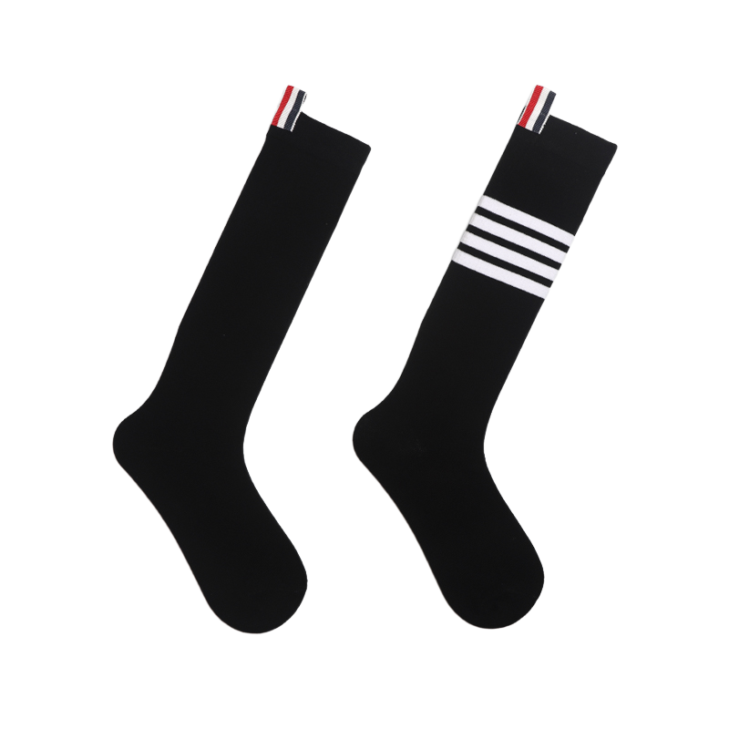 Classic 4-bar cotton socks