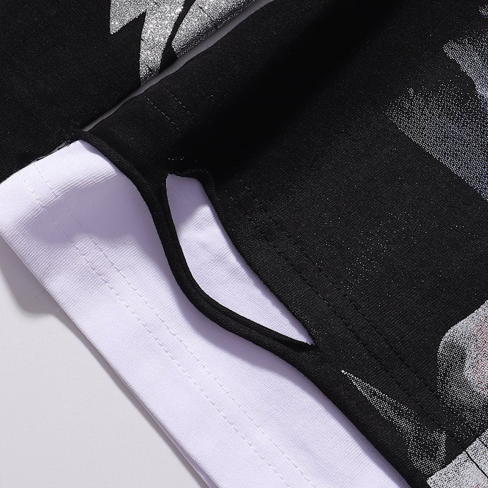 Rough Play Power Skull Long-Sleeve T-Shirt
