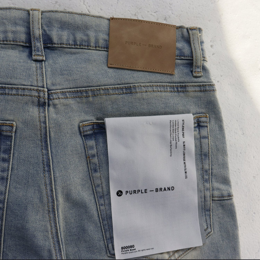 Purple Brand Sinners Graphic Skinny Jeans