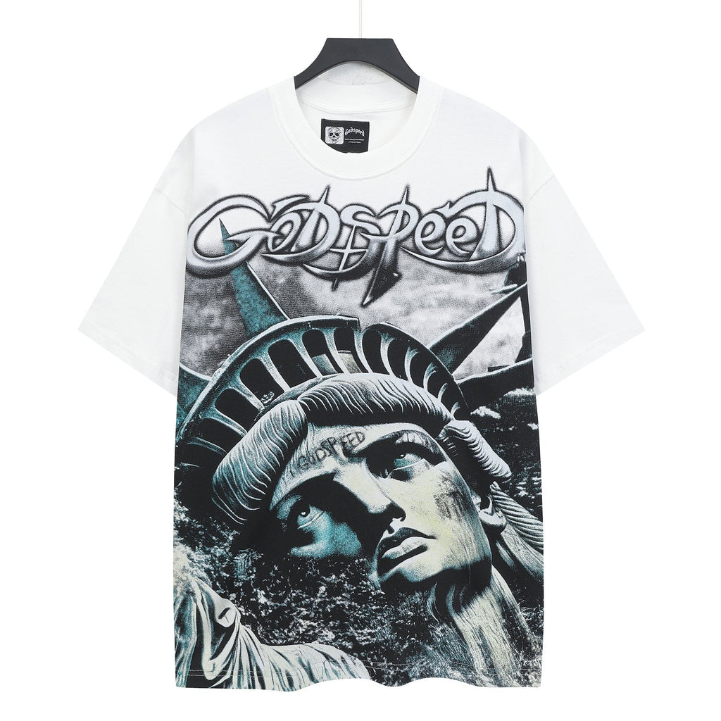 Godspeed Statue Graphic T-Shirt