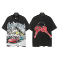 Godspeed Washed Black Rock Graphic T-Shirt
