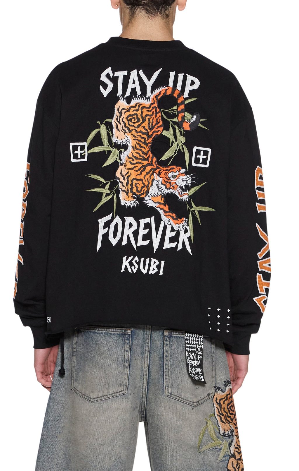 Ksubi Stay Up Ekcess Long Sleeve Tee